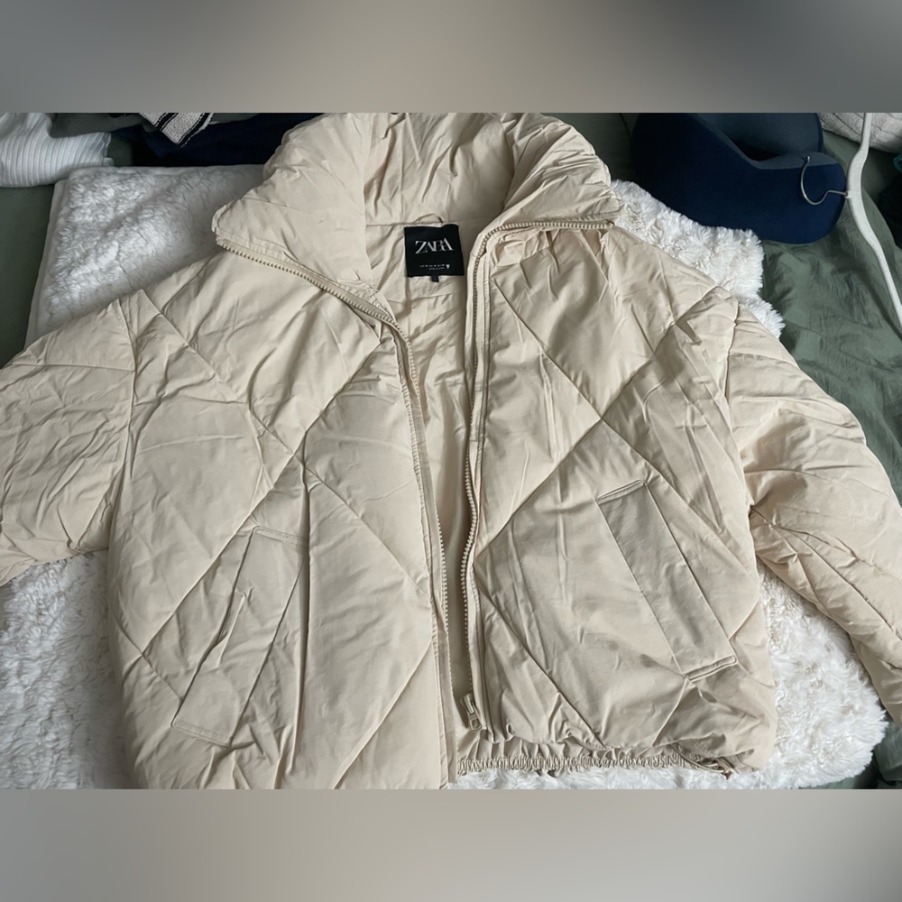 Zara very heavy puffer jacket